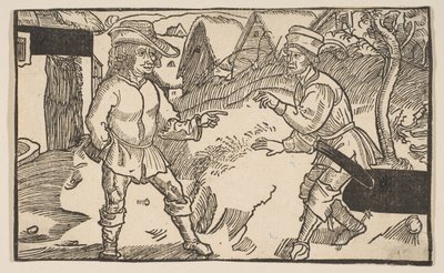Heauton Timourumenos, fra The Comedies of Terence, genoptryk fra det 19. århundrede.n.d. af Albrecht Dürer