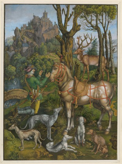 Sankt Eustachius af Albrecht Dürer