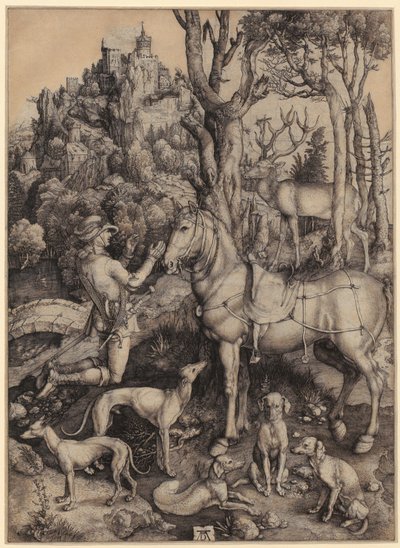 Sankt Eustachius af Albrecht Dürer