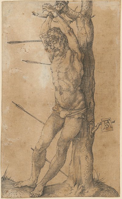 Sankt Sebastian ved træet af Albrecht Dürer
