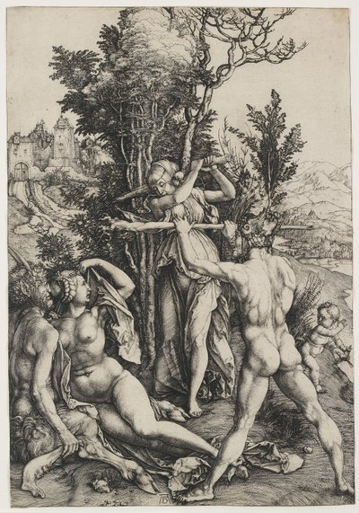 Herkules, 1498 af Albrecht Dürer