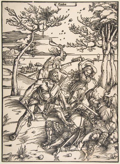 Hercules og Cacus.n.d. af Albrecht Dürer