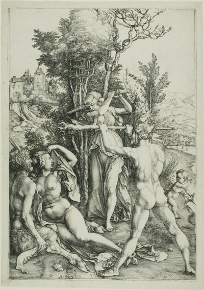 Herkules ved korsvejen (Jalousi) af Albrecht Dürer
