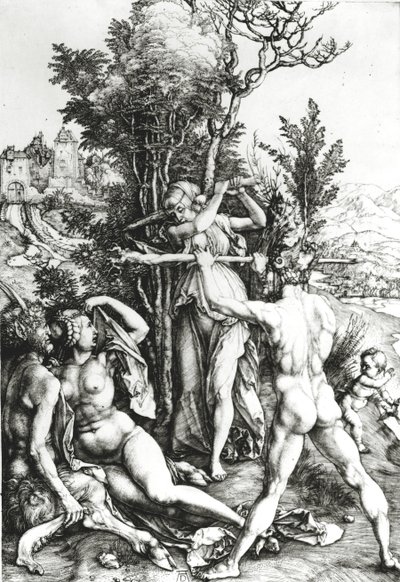 Herkules ved korsvejen, 1498 af Albrecht Dürer