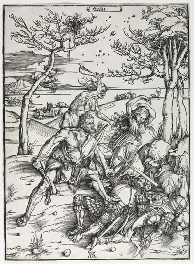 Hercules, ca. 1496-1497. af Albrecht Dürer