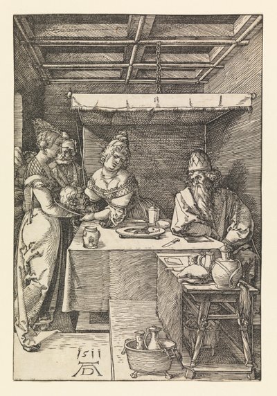Herodias med Johannes Døberens Hoved af Albrecht Dürer