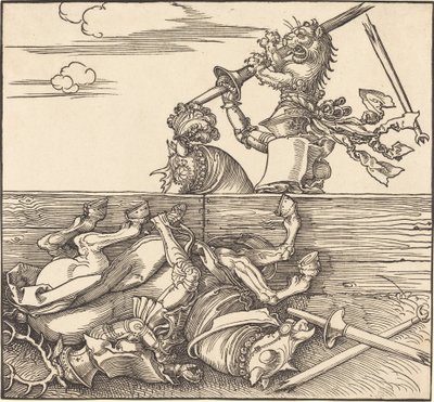 Italiensk dyst af Albrecht Dürer