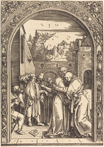 Joachim og Anna ved Den Gyldne Port af Albrecht Dürer