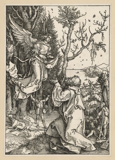 Joakim og englen (Marias liv) af Albrecht Dürer