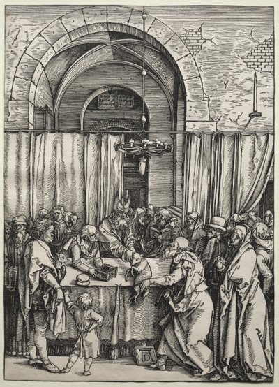 Joachims Offer afvist af Ypperstepræsten af Albrecht Dürer