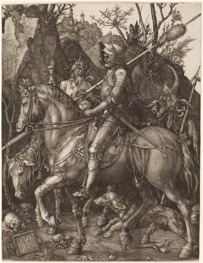 Ridder, Død og Djævel af Albrecht Dürer