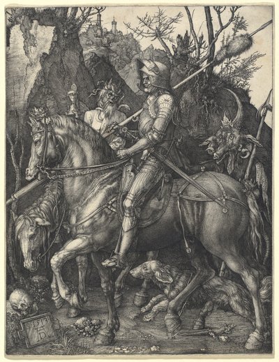 Ridder, Død og Djævel af Albrecht Dürer