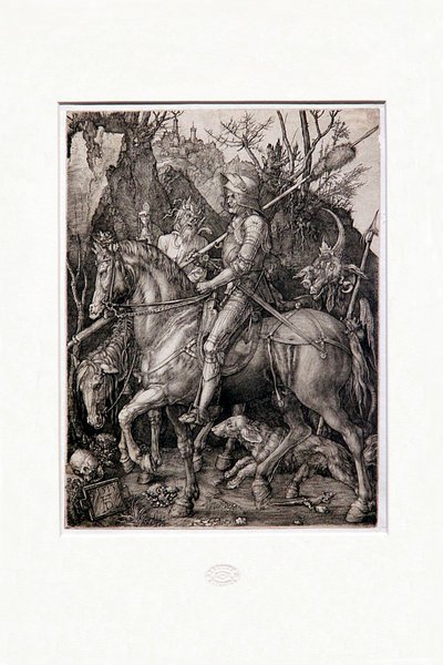 Ridder, død og djævel af Albrecht Dürer