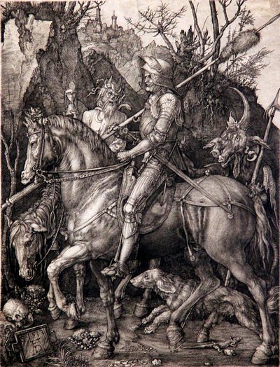 Ridder, død og djævel af Albrecht Dürer