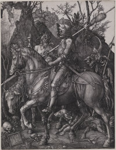 Ridder, død og djævel af Albrecht Dürer