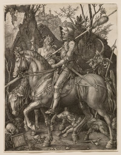 Ridder, død og djævel af Albrecht Dürer