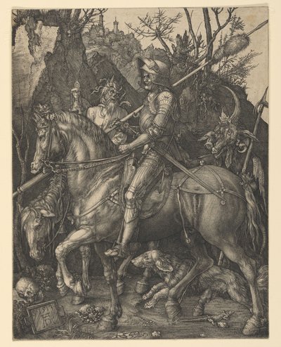 Ridder, død og djævel af Albrecht Dürer