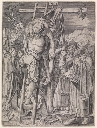 Nedtagning af Kristus fra korset af Albrecht Dürer