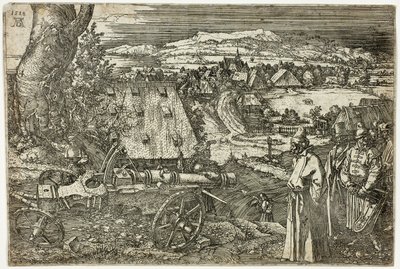 Landskab med kanon af Albrecht Dürer