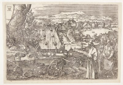 Landskab med kanon af Albrecht Dürer
