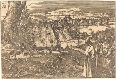 Landskab med kanonen af Albrecht Dürer