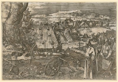Landskab med kanon af Albrecht Dürer
