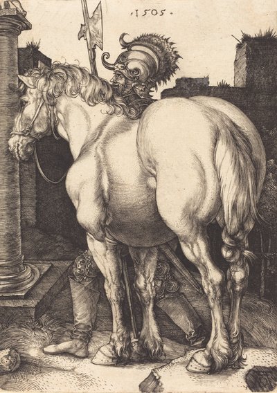Stor Hest, 1505. af Albrecht Dürer
