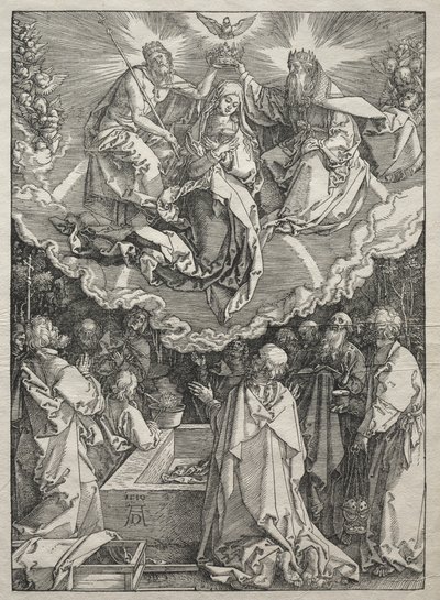 Jomfruens liv: Jomfruens antagelse af Albrecht Dürer