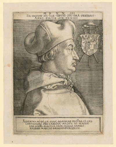 Løvevåben med hane af Albrecht Dürer