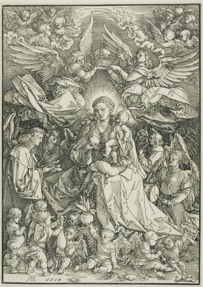 Madonna Queen of Angels af Albrecht Dürer