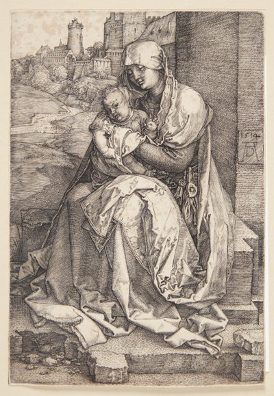 Madonna ved væggen af Albrecht Dürer