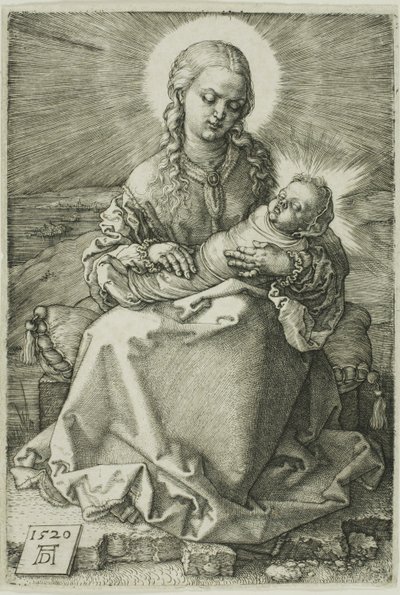 Madonna med det svøbte spædbarn af Albrecht Dürer
