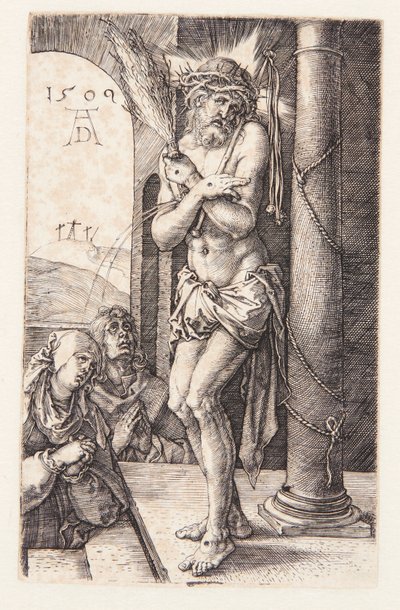 Smertensmanden ved søjlen af Albrecht Dürer