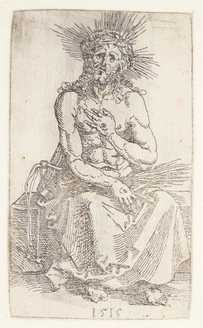 Sorgernes mand, siddende af Albrecht Dürer