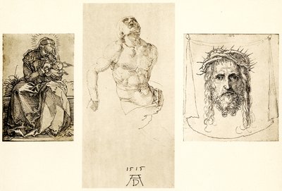 Maria på den græsklædte bred af Albrecht Dürer