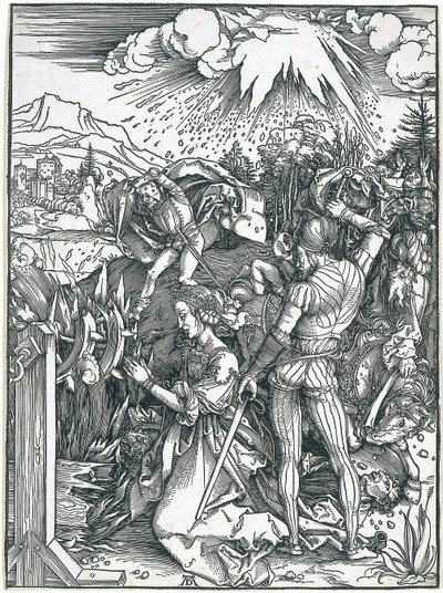 Martyrdom af Saint Catherine af Albrecht Dürer