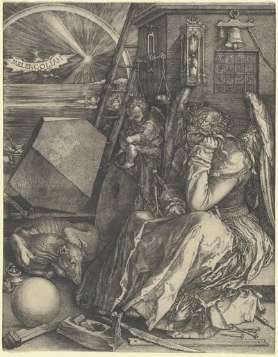 Melancolia I af Albrecht Dürer