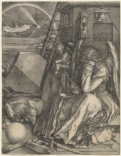 Melancolia I af Albrecht Dürer