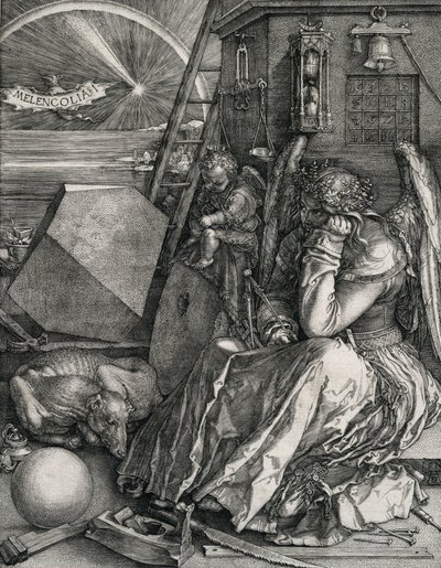 Melancolia I af Albrecht Dürer