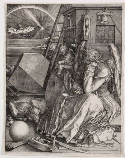 Melencolia I, 1514. af Albrecht Dürer