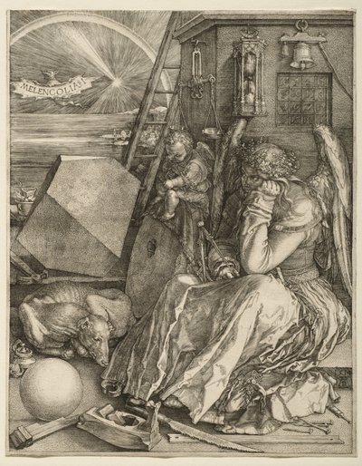 Melencolia I, 1514 af Albrecht Dürer