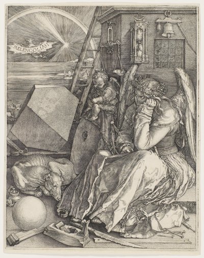 Melencolia I, 1514 af Albrecht Dürer