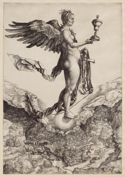 Nemesis (Den store lykke) af Albrecht Dürer