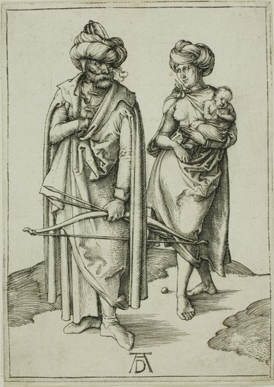 orientalsk familie af Albrecht Dürer