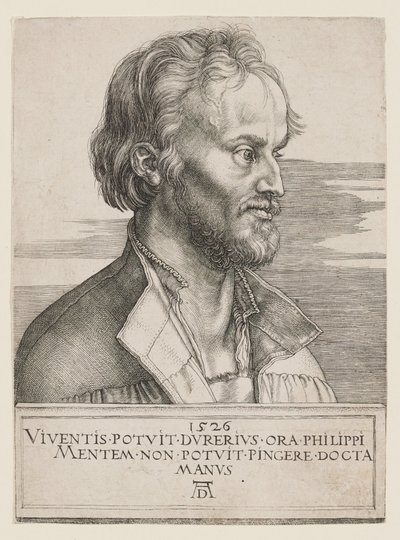Philipp Melanchthon af Albrecht Dürer