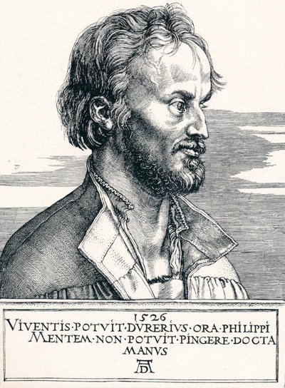 Philip Melanchthon, 1526 1906. af Albrecht Dürer