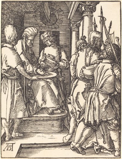 Pilatus vasker sine hænder af Albrecht Dürer