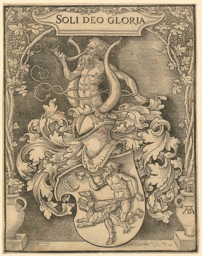 Portræt af Albrecht Dürer af Albrecht Dürer