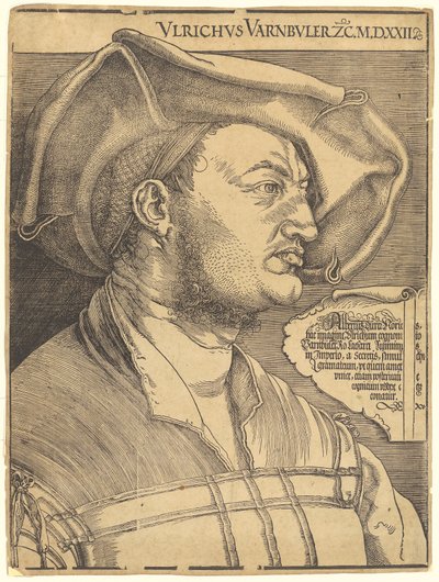 Portræt af Ulrich Varnbüler af Albrecht Dürer