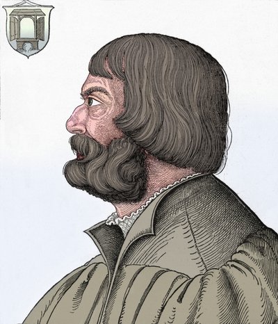 Portræt af Albrecht Durer, 1527, 1906 af Albrecht Dürer